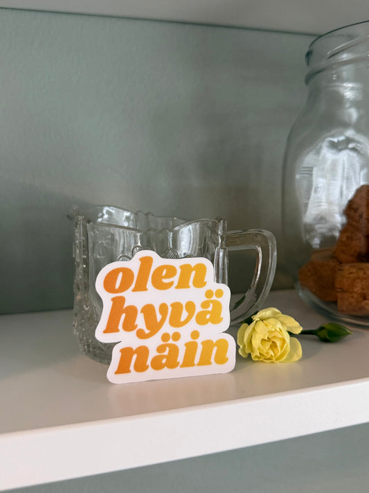 Olen Hyvä Näin - tarra